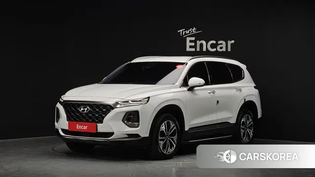 Hyundai Santa Fe TM 2019 Белый из Кореи