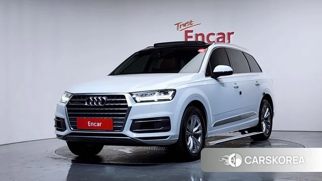 Audi Q7 (4M) 2019 Белый из Кореи
