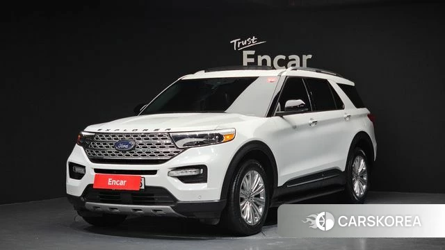Ford Explorer 6th Generation 2022 Белый из Кореи
