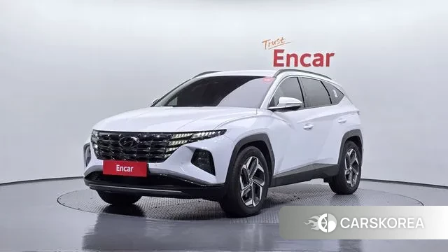 Hyundai Tucson Hybrid (NX4) 2023 Белый из Кореи