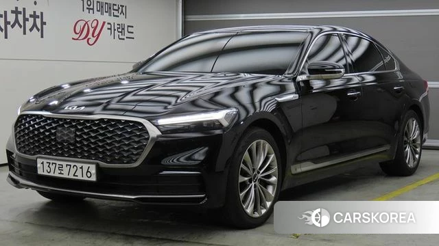 Kia The New K9 2nd generation 2021 Черный из Кореи
