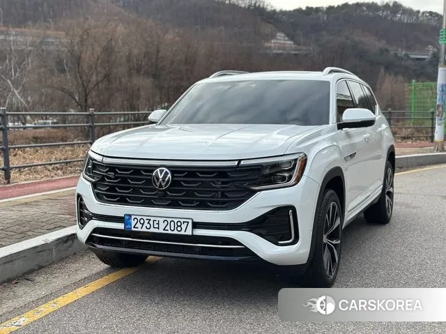 Volkswagen Atlas 2025 Белый из Кореи
