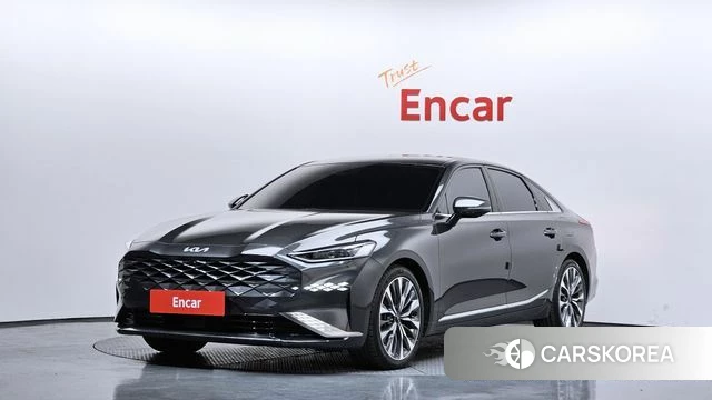 Kia K8 2021 Серый из Кореи