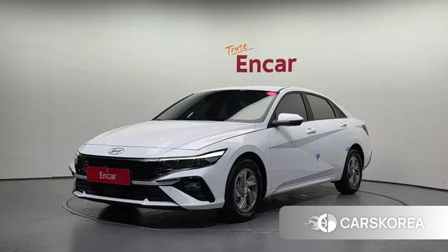 Hyundai The New Avante (CN7) 2023 Белый из Кореи