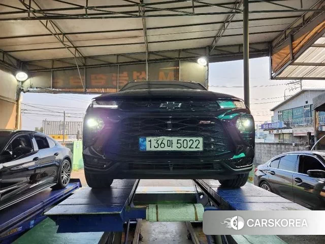 Chevrolet (GM Daewoo) Trailblazer 2021 Черный из Кореи