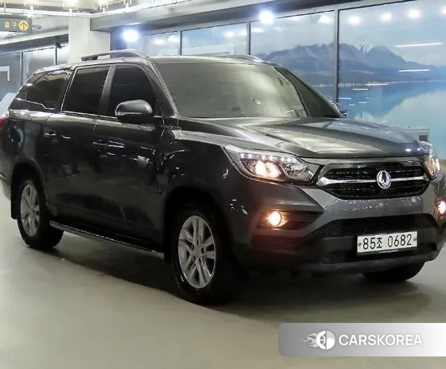 Ssangyong Rexton Sports 2018 Серый из Кореи