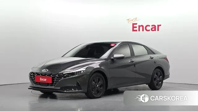 Hyundai Avante Hybrid (CN7) 2021 Серый из Кореи