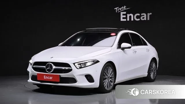 Mercedes-Benz A-Class W177 2021 Белый из Кореи