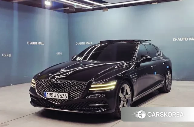 Genesis G80 (RG3) 2021 Черный из Кореи