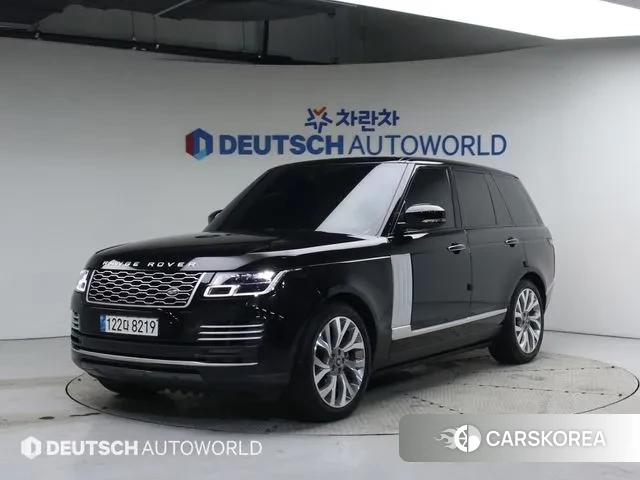 Land Rover Range Rover 4th Generation 2022 Черный из Кореи