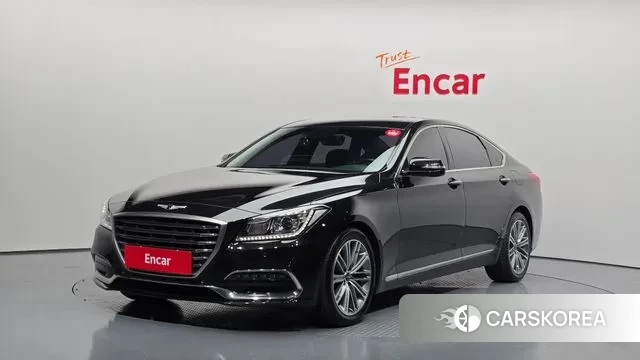 Genesis G80 2018 Черный из Кореи
