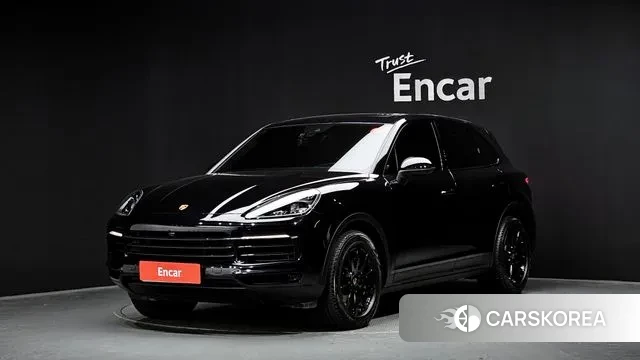 Porsche Cayenne (PO536) 2020 Черный из Кореи