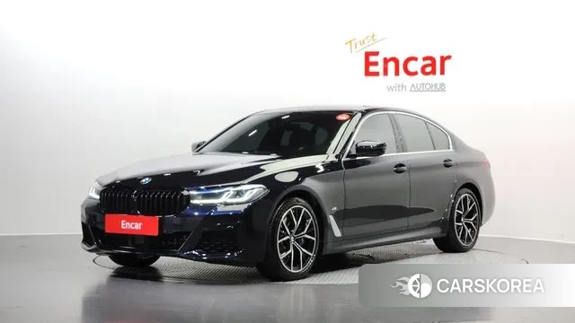 BMW 5 Series (G30) 2023 Черный из Кореи