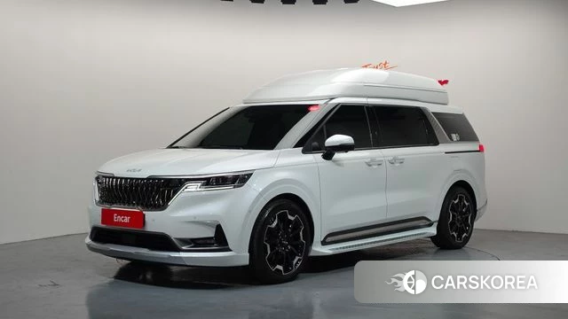 Kia Carnival 4th generation 2023 Белый из Кореи