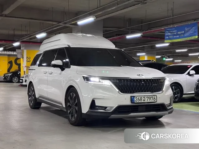 Kia Carnival 4th generation 2021 Белый из Кореи