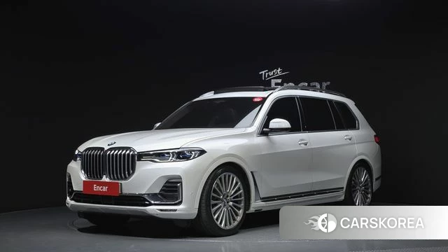 BMW X7 (G07) 2022 Белый из Кореи