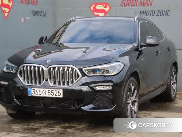 BMW X6 (G06) 2021 Синий из Кореи