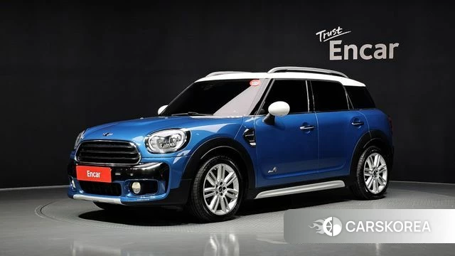 Mini Cooper Countryman 2018 Синий из Кореи
