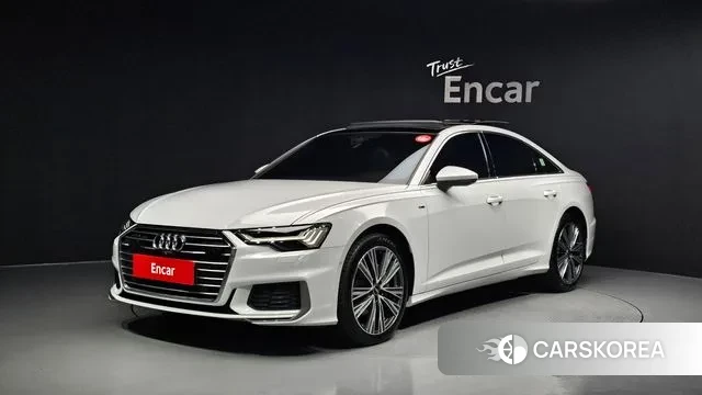 Audi A6 (C8) 2023 Белый из Кореи