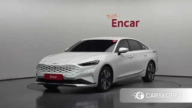 Kia K8 Hybrid 2021 Белый из Кореи