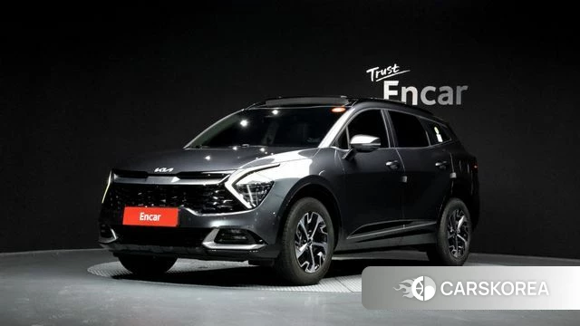 Kia Sportage 5th Generation Hybrid 2023 Серый из Кореи