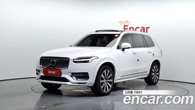 Volvo XC90 second Generation 2019 Белый из Кореи