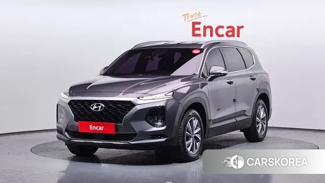 Hyundai Santa Fe TM 2018 Серый из Кореи