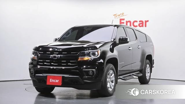 Chevrolet (GM Daewoo) Real New Colorado 2022 Черный из Кореи