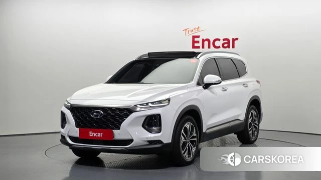 Hyundai Santa Fe TM 2019 Белый из Кореи