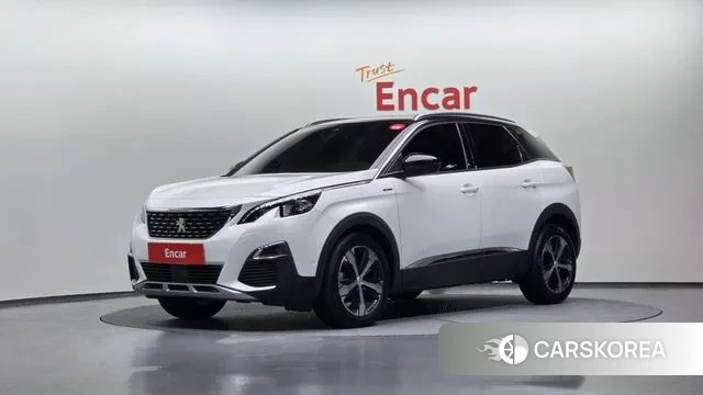 Peugeot 3008 second generation 2021 Белый из Кореи