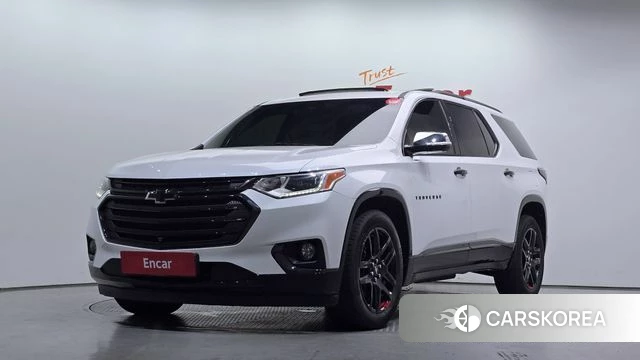 Chevrolet (GM Daewoo) Traverse 2021 Белый из Кореи