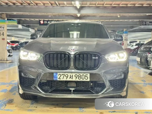 BMW X4M (G02) 2021 Серый из Кореи
