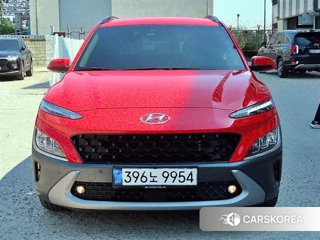 Hyundai The New Kona Hybrid 2022 Красный из Кореи