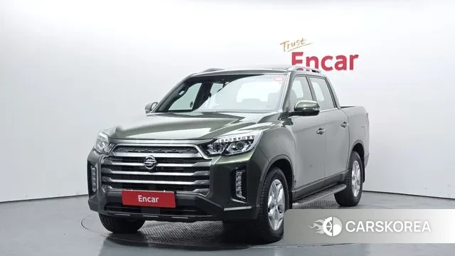 Ssangyong The New Rexton Sport 2021 Темно-зеленый из Кореи