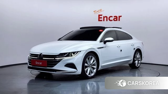 Volkswagen Arteon 2023 Белый из Кореи