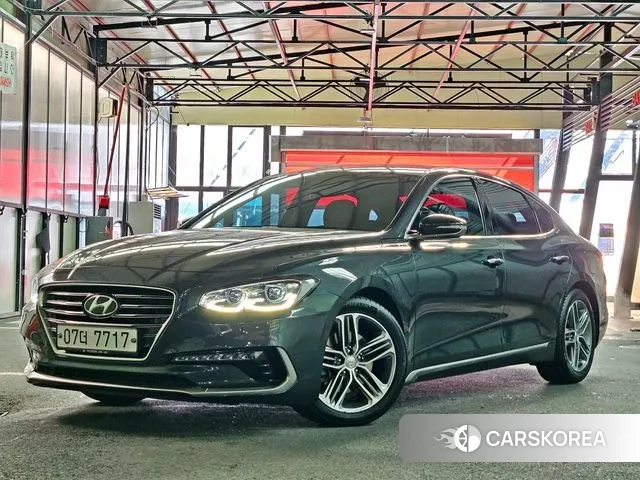 Hyundai Grandeur IG 2018 Серый из Кореи