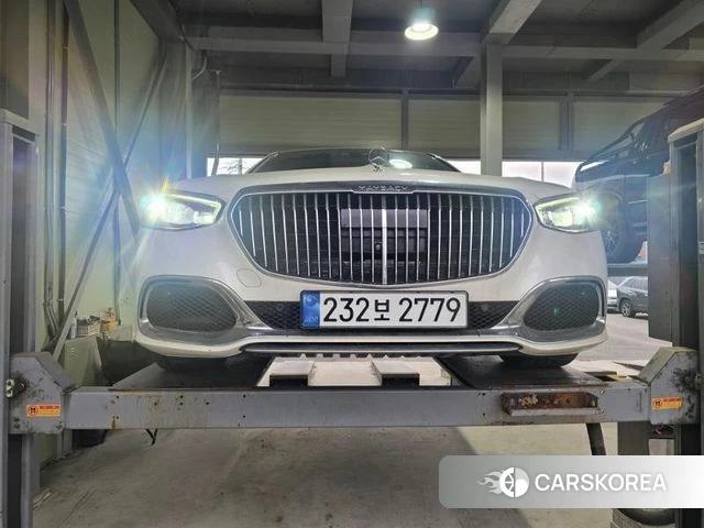 Mercedes-Benz S-Class W223 2022 Белый из Кореи