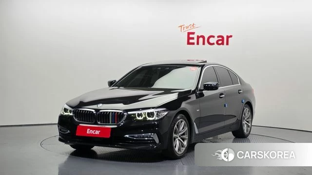 BMW 5 Series (G30) 2018 Черный из Кореи