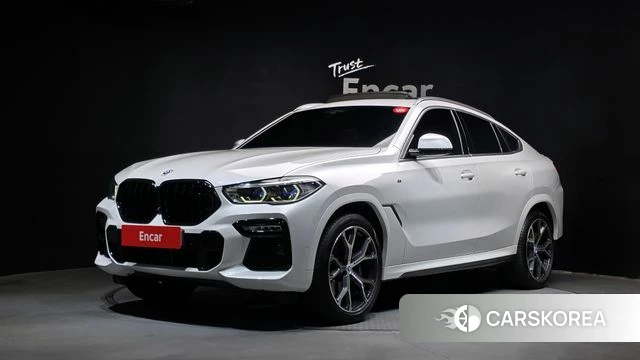BMW X6 (G06) 2021 Белый из Кореи