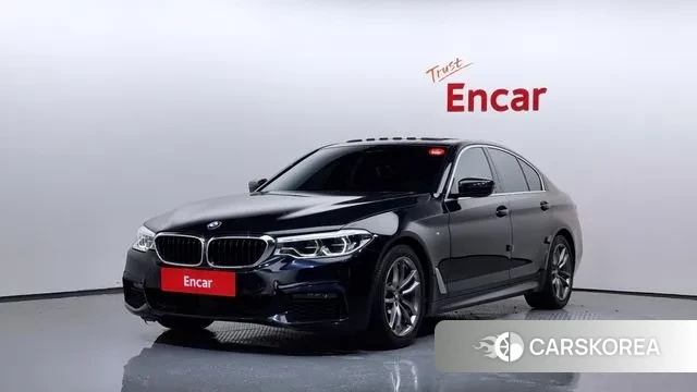 BMW 5 Series (G30) 2020 Черный из Кореи