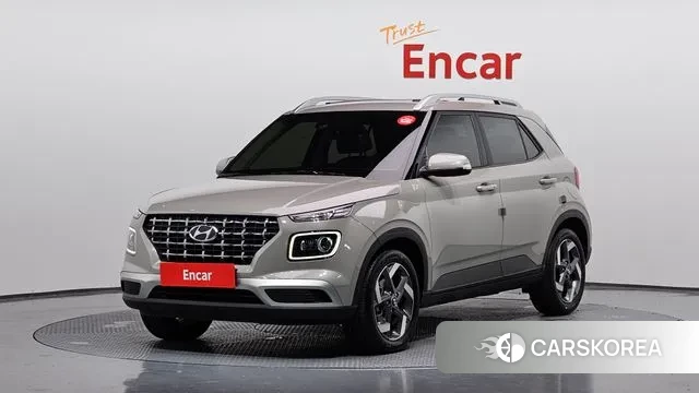 Hyundai Venue 2019 Серебристо-серый из Кореи