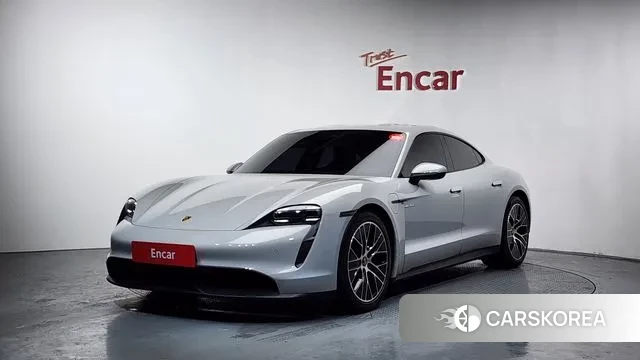Porsche Taycan 2022 Серебристо-серый из Кореи