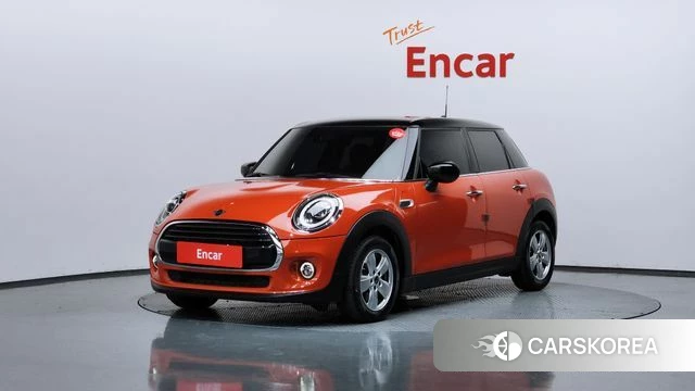 Mini Cooper 2021 Оранжевый из Кореи