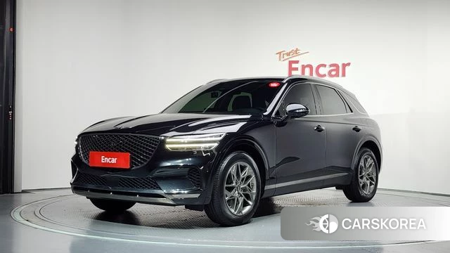 Genesis GV70 2021 Черный из Кореи