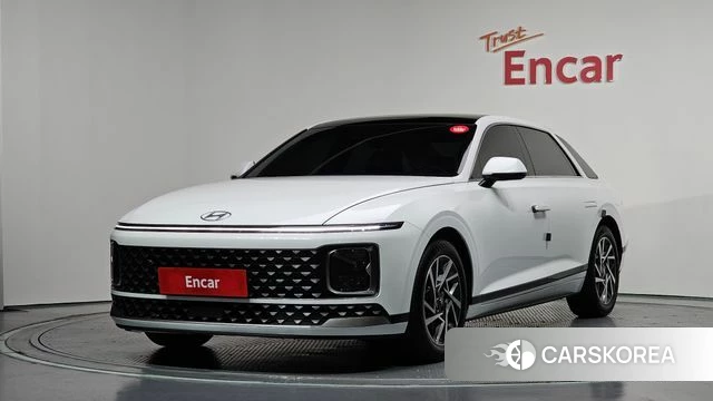 Hyundai Grandeur (GN7) 2023 Белый из Кореи