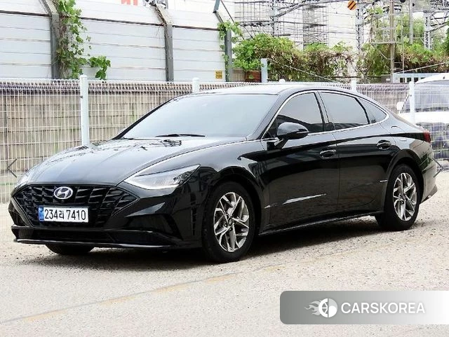 Hyundai Sonata (DN8) 2021 Черный из Кореи