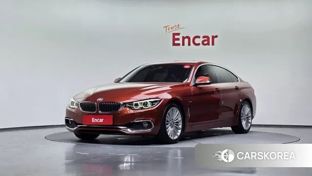 BMW 4 Series (F32) 2018 Оранжевый из Кореи