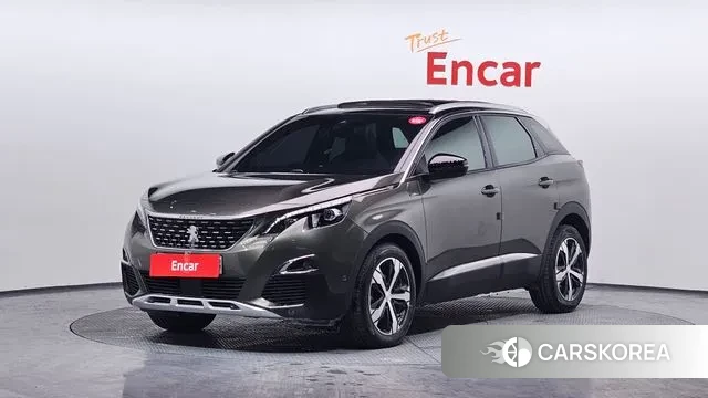 Peugeot 3008 second generation 2020 Зеленый из Кореи