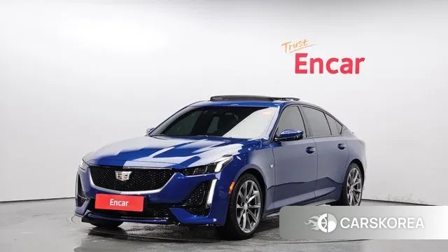 Cadillac CT5 2020 Синий из Кореи