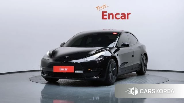 Tesla Model 3 2022 Черный из Кореи